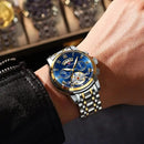 Relógio Masculino Tourbillon Royal Blue