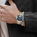 Relógio Masculino Tourbillon Royal Blue